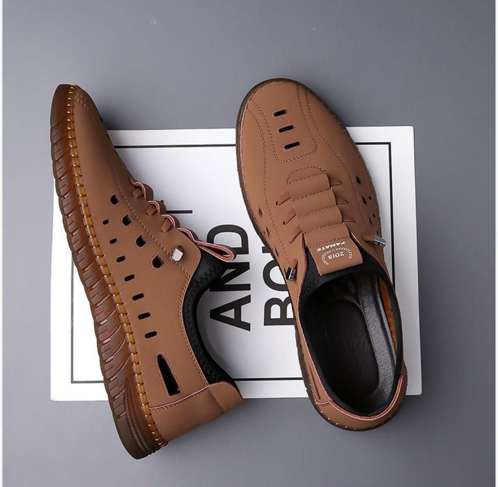 Men's Stylish Laser Cut Casual Shoes